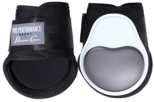Professional's Choice Sports Medicine Products Pro Performance Fetlock Horse Boots Equestrian Sports | White