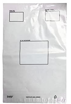 GoSecure Strong Polythene Mailing Bag 235x320mm Opaque (Pack of 100) HF20209