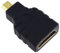 Adaptateur micro HDMI (type D) vers HDMI (type A) - Adaptateur pour connecter l'appareil photo Panasonic DMC-TZ60 à une TV, HDTV, LCD, plasma, moniteur avec port HDMI - Adaptateur de qualité