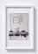 walther design Cadre photo walther design blanc 40 x 60 cm avec passe-partout, cadre en plastique style acier ES460W