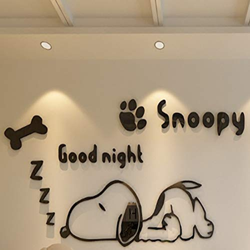 WHFDRHQT Wandtattoo Wandauf kleber Kind Kinderzimmer Aufkleber Wandaufkleber 3D Cartoon Acryl Abnehmbar,160 * 83 Cm
