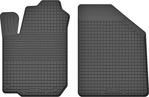 Fußmatten Vorne 2er Set für Citroen Berlingo 2008-2018 Gummi Gumimatten