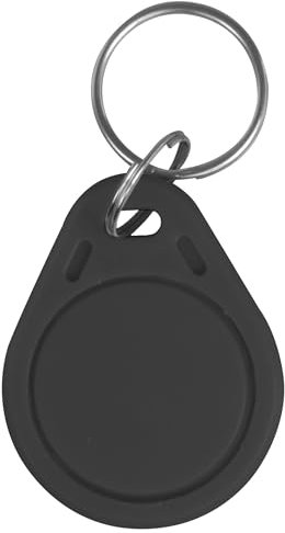 Nivian - 50 RFID-Näherungsanhänger 125 KHz - Hergestellt aus PVC - Farbe Schwarz