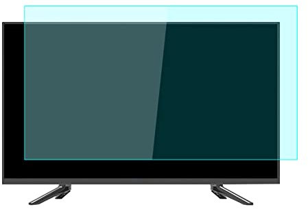 XRRX Protettore di Schermo TV Antiriflesso - per LCD, LED e QLED HDTV 32-65 Pollici TV, Filtro Che Blocca I Raggi UV E La Luce Blu da 380 A 495nm, Block Glare Reflections / 32in 698x392mm