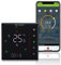 BecaSmart Series 006 WiFi Smart Thermostat for 16A Electric Heating LCD Display Support Tuya & Smart Life, 2.4Ghz WiFi Only, 5+1+1 Programmable Black