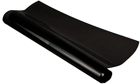 TOTMOX Film teinté universel pour fenêtre de voiture, balcon, bureau, anti-UV, anti-rayures, film de protection solaire pour pare-brise, transmission 1 à 50%