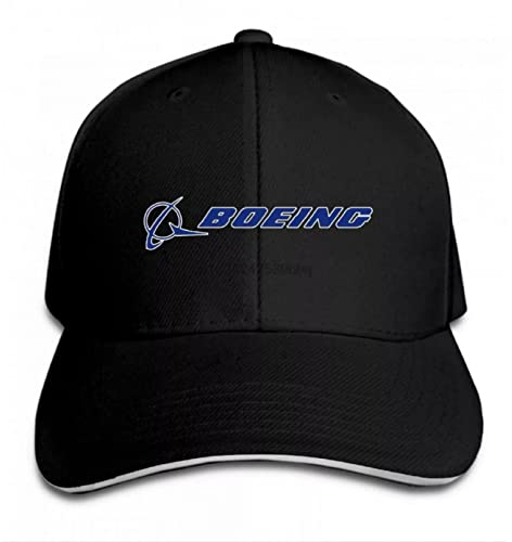 klassisch Baseball Kappe Mark Cap BB Cap Print Boeing Logo Cap Baseball Cap Verstellbare Seite Unisex Mode Flugzeug Baumwolle Baseball Cap Hut Weihnachten Geschenk