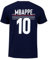 Equipe de France de Football Maillot FFF Kylian Mbappé - Collection Officielle Taille 12 Ans