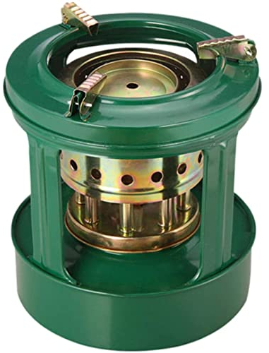 MISNODE Réchaud à Kérosène Réchaud à Kérosène D'extérieur Pratique Réchaud Rond en Métal de Camping Portable pour Pique-Nique, Randonnée et Sac à Dos(#1)