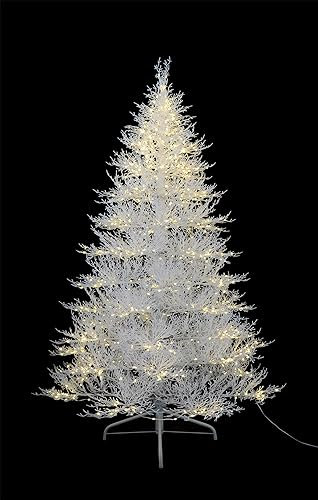 XONE Albero di Natale Artificiale Bianco Coral White 240 cm - 100% PE