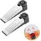 Niuoppy Door Stop Alarm Wedge with 100dB Alert, Portable Security Wedge Door Stopper Alarm, Non-Slip Adjustable Door Stop Security Alarm for Home Hotel Intruder (Style 1, 2 Pieces)