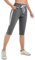 Gyabnw Yogahose Damen 3/4 Sportbekleidung Sport Damen 100% Baumwolle Training Hose Fitness Damen Freizeit A-Dunkelgrau,L
