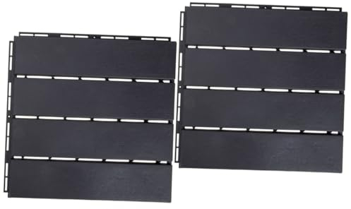 HOMSFOU 2St Mosaikboden floor tiles bodenfliesen gummifliese terasse bodenbelag fliesen für balkon Rutschfeste Fliesen draussen Ziegel Keramikfliesen verriegeln schmücken Plastik