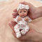 Mire & Mire Bambole Reborn Baby Bambole 7 Pollici Della Ragazza Del Silicone Bambola Mini Realistico Del Bambino Bambole Del Silicone Full Body