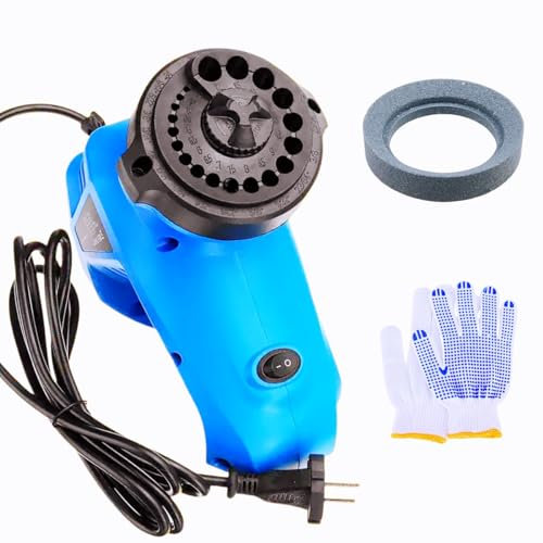 Drill Bit Sharpener, Power Drill Bit Sharpeners for All Bits (1/8-15/32inch), Multipurpose Drill Bit Grinding Sharpener for Twist Bits