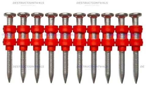 1000x Collated Concrete Nails 38mm - for Dewalt C5