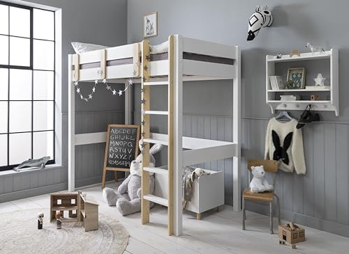 Noa and Nani Una Highsleeper Cabin Bed in Classic White