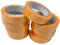 Handelskönig 10x Goldband Malerkrepp Kreppband Malerband 25 mm x 50 m Abdeckband Malertape Klebeband Washi Tape Gold Papiertape Selbstklebend UV 14