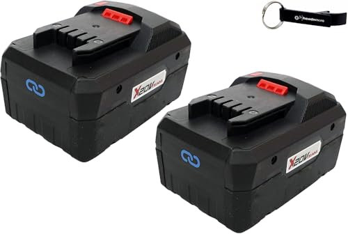 HEADNMORE® Parkside Performance® Lot de 2 batteries intelligentes PAPS 208 A1 20 V 8 Ah + porte-clés HEADNMORE®
