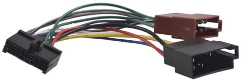 ZVPQU Autoradio ISO Adapter 20pin Kabel Universal Din Stecker, for AEG, for Autoradio Prology Autoradio Audiovox JGC Etc Radio-Adapterkabel
