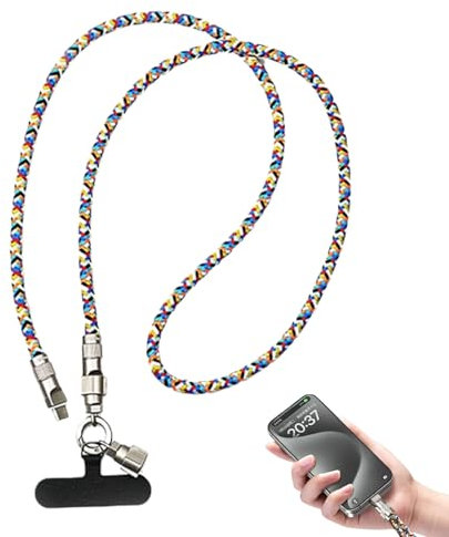 Câble de chargement pour téléphone avec cordon – Câble USB détachable pour appareils, chargeur porte-clés Type-C | Cordon d'alimentation léger et portable, cordon de transport quotidien, gadge