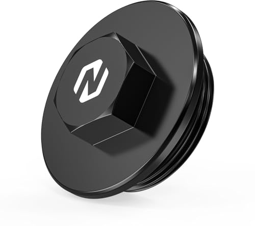 NICECNC Schwarze magnetische Ölablassschraube, kompatibel mit Honda CRF450 R/RX/RWE/L/RL/X 2017-2024