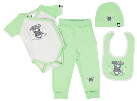 Borussia Mönchengladbach Baby Geschenkset „Jünter“ | Offizieller Fanartikel Fohlenshop | Gladbach Baby Set