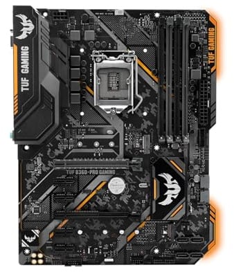 Placa Base para Juegos Placa Base Fit For ASUS TUF B360-PRO Gaming LGA 1151 ATX B360 for Intel Core i9-9900K i5-8500 i3-8100 DDR4 2×USB3.1 Gen2 SATA III M.2