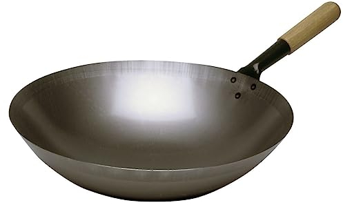 Bartscher Stahl-Wokpfanne 650 Snack ∅ 360mm Gastronomiebedarf