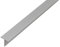 Alberts 473112 Profilé en T | aluminium, anodisé, couleur argent | 1000 x 15 x 15 mm