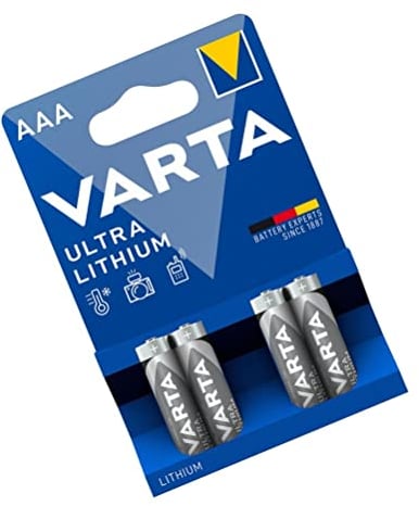 VARTA PILAS LITIO AAA 1100MAH PACK 4 BLx4 AAA VARTA Professional Lithium 1,5V