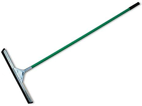 Bradas ES2274-H BodenwischerDuo, Wasserschieber mit Aluminiumstiel, 45 cm breit, grün, 141 x 45 x 10 cm