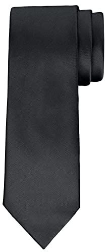 BomGuard Herren Krawatte 7 cm breit,schwarz