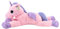 Sweety Toys 8049 XXL Einhorn Pegasus Plüschtier Kuscheltier 130 cm rosa