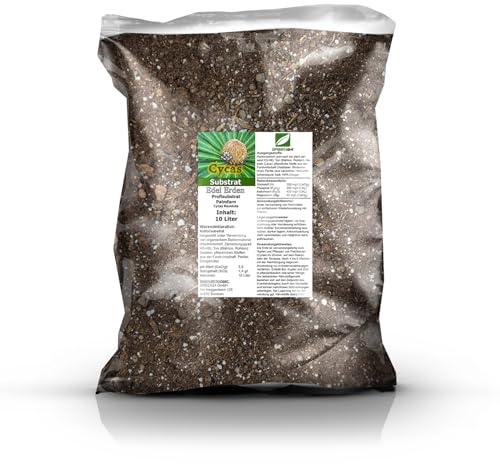 Palmfarnerde Cycaserde Palmfarn Substrat Premium Erde für Cycas - 10 Ltr. - Sagopalmfarn Profi Linie Substrate & Erden