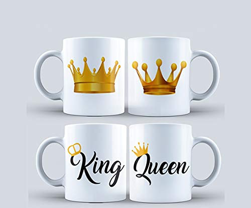 Mug original et créatif pour amoureux King Queen