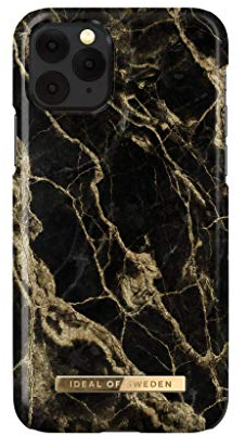IDEAL OF SWEDEN Handyhülle für iPhone 11 Pro/X/XS (Golden Smoke Marble)