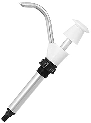 Gobesty Hand Water Pump, Sink Water Hand Pump Tap Double Action Camping Trailer Motorhome Replacement Pumping Tool for Home Office Travel Camping