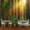 Personnalisé grand papier peint vert 3d papier peint forêt originale salon chambre fond décoration de la maison papier peint-366x256cm