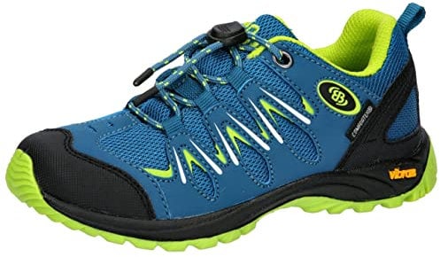 Brütting Spedizione Bambini, Scarpe da Trail Running, Benzina Limone, 37 EU