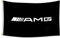 AMG Flagge für Mercedes Amg Racing Motorsport Banner für Man Cave Garage 91 x 152 cm