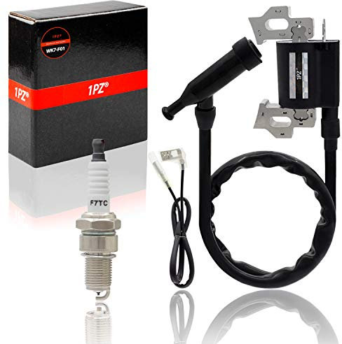 1PZ UK3-CN5 Bobina de encendido con bujía de repuesto para Honda GX120 GX140 GX160 GX168 GX200 Predator 4HP 5.5HP 6.5HP 212CC Motor Generador cortacésped
