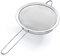 CHAMEEN Colador de malla fina de 24 cm, de acero inoxidable, apto para lavavajillas, colador de cocina grande