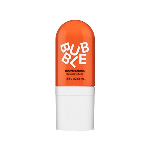 Bubble Skincare Bounce Back Balancing Toner Gesichtsmist - Willow Bark + Niacinamide for Texture and Radiance Reset - Sea Water Pore Minimizer Spray (55 ml)