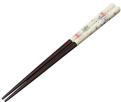 Skater ANN5SQ-A My Neighbor Totoro Painted Chopsticks, 9.1 inches (23 cm), Cherry Blossom Pattern, Studio Ghibli