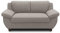 DOMO. collection Sofa Panama, 2 Sitzer, 2er Couch, Garnitur, 3-2-1 Sofa, 91 x 159 x 80 cm (BxTxH), taupe