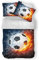 Zomer Bettwäsche 155 x 220 cm Fußball Motiv Bettbezug Set 3teilig Weich Mikrofaser Bettwäsche Deckenbezug - 1 Flauschige Bettbezug und 2 Kissenbezug 80x80cm