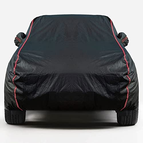 Auto Abdeckung Stoff für Op𝐞l Corsa D Schrägheck 2006-2010, Auto Abdeckplane Staubdicht Wasserdicht Atmungsaktiv Regen Sonne Staub Schutz Auto Abdeckung Car Cover