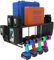 TOPOWN Support mural pour batterie et chargeur Makita 18V / 14.4V pour ranger les outils, visseuse à percussion perceuse électrique pour l'organisation