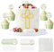 25 Stück Fisch Cake Topper Kommunion, Konfirmation Tortendeko, Tortenstecker Kommunion Kreuz, Tortendeko Kreuz Gold für Hochzeit Babyparty Geburtstag Party